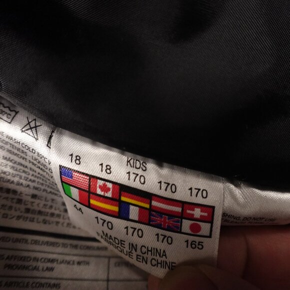 Spyder Leader Ski Jacket Boys 18 Red/Black/White Insulated Winter Snow Coat - Picture 6 of 16